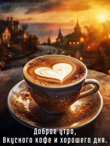 Доброе утро, вкусного кофе картинка 10 скачать бесплатно