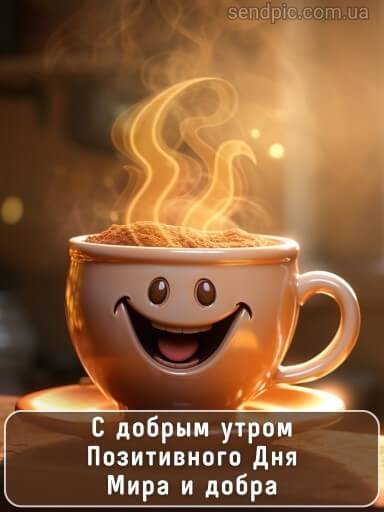 Доброе утро, вкусного кофе картинка 7 скачать бесплатно