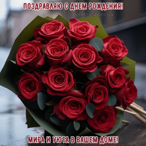 Картинка с днем рождения цветы роза 9 скачать бесплатно
