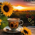 Kartka dzień dobry 5 do pobrania za darmo