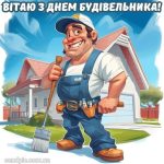 Листівка з днем будівельника 20 скачати безкоштовно