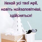 Листівка вітання з днем народження 11