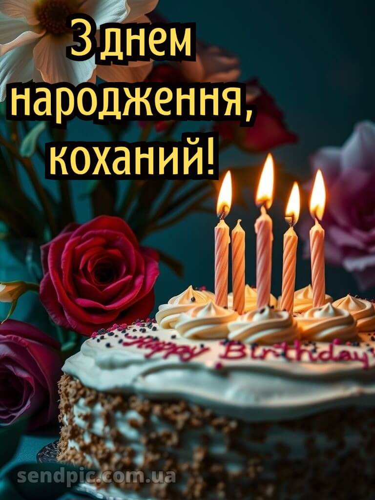 Картинка з днем народження чоловікові 6