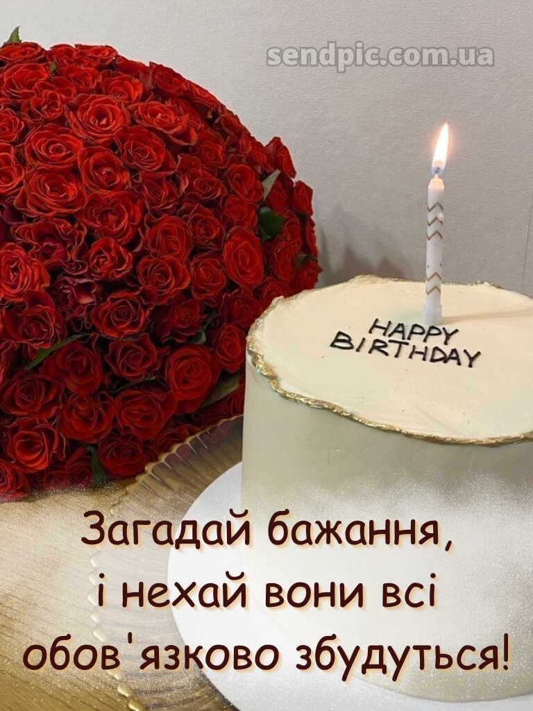 Вітання з днем народження подрузі 7