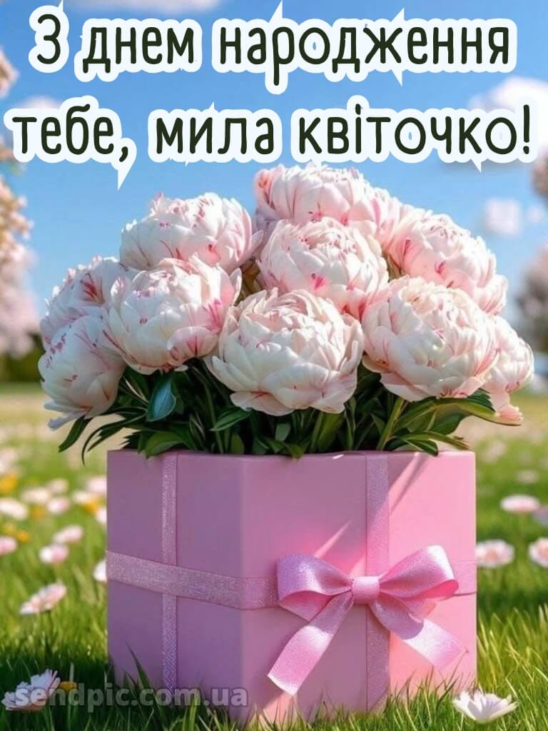 Дівчинці з днем народження красуня 10