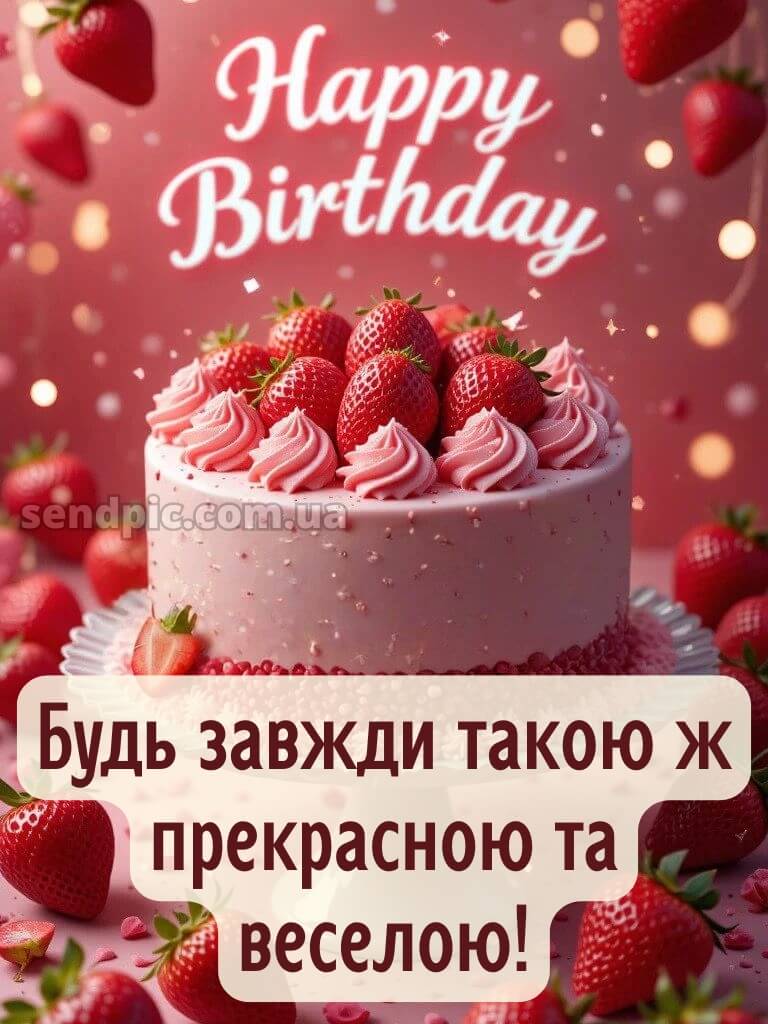 Дівчинці з днем народження красуня 2