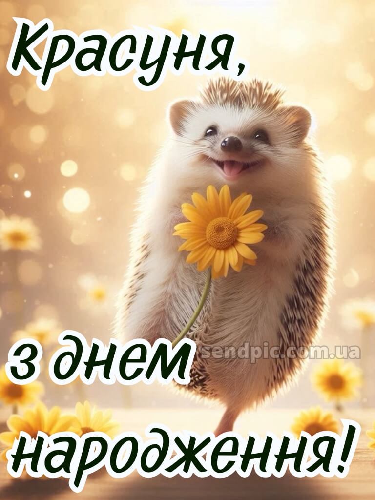 Красуня з днем народження красунечка 12