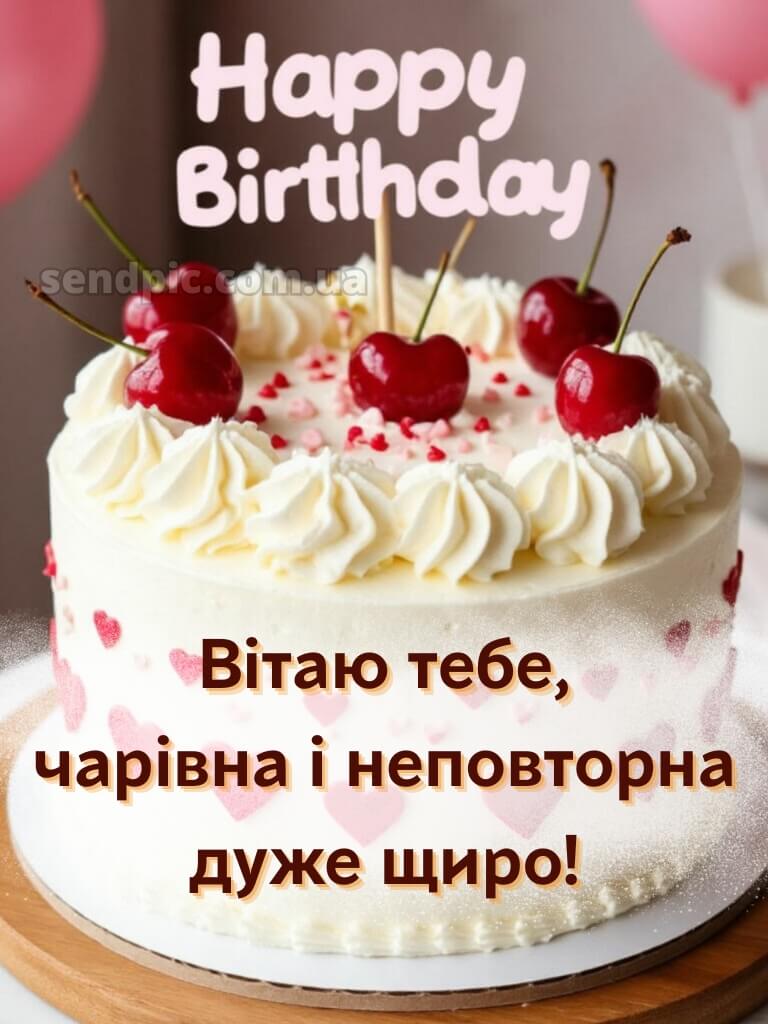 З днем народження красуня картинки 2 13