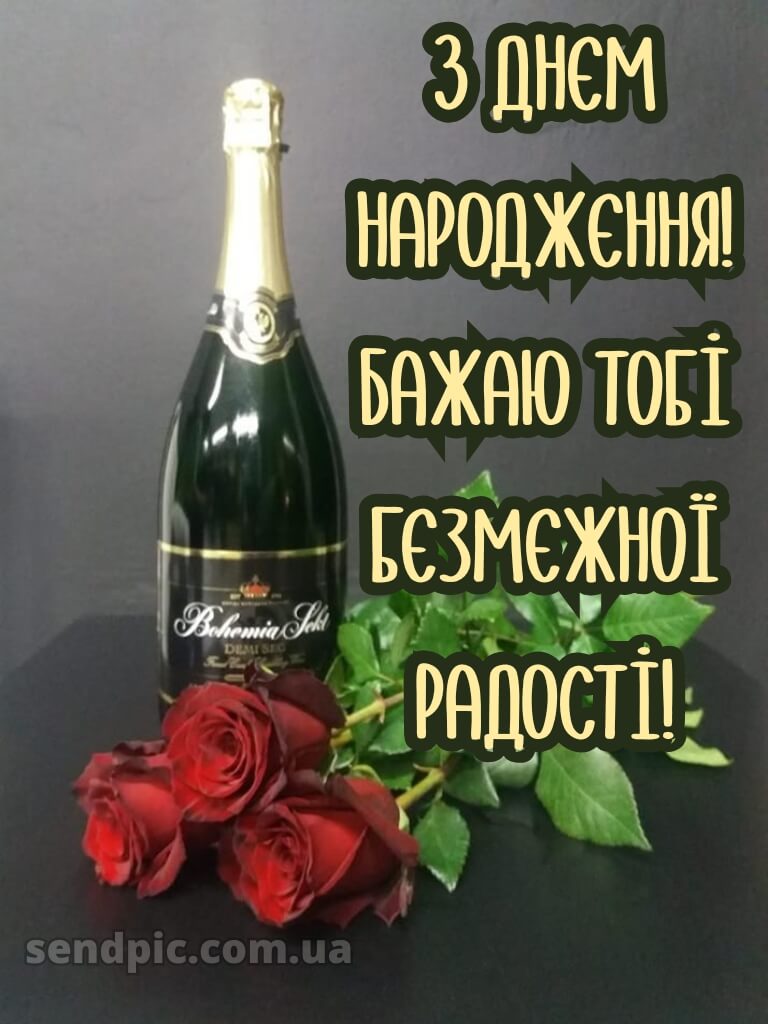 З днем народження красуня своїми словами 5