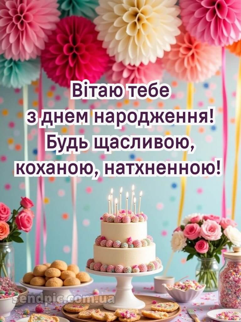 З днем народження подрузі своїми словами 5