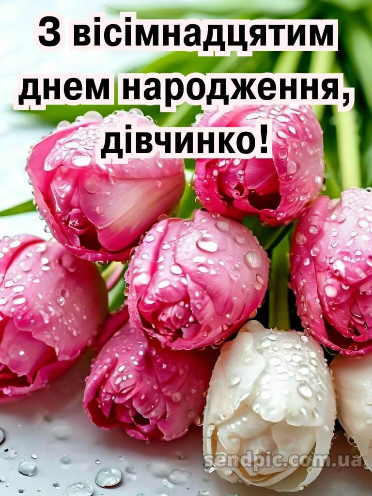 Листівки з 18-річчям дівчині 10