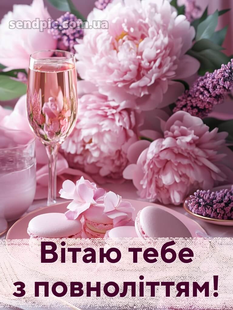 Листівки з 18-річчям дівчині 15
