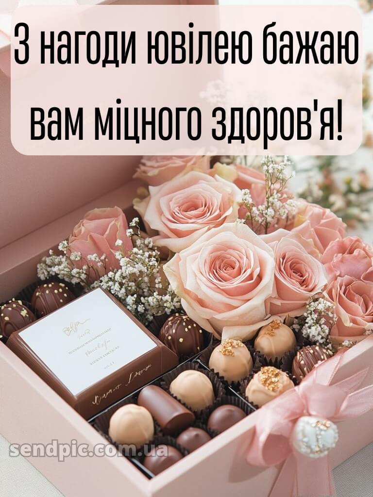 Картинка з ювілеєм жінці 12
