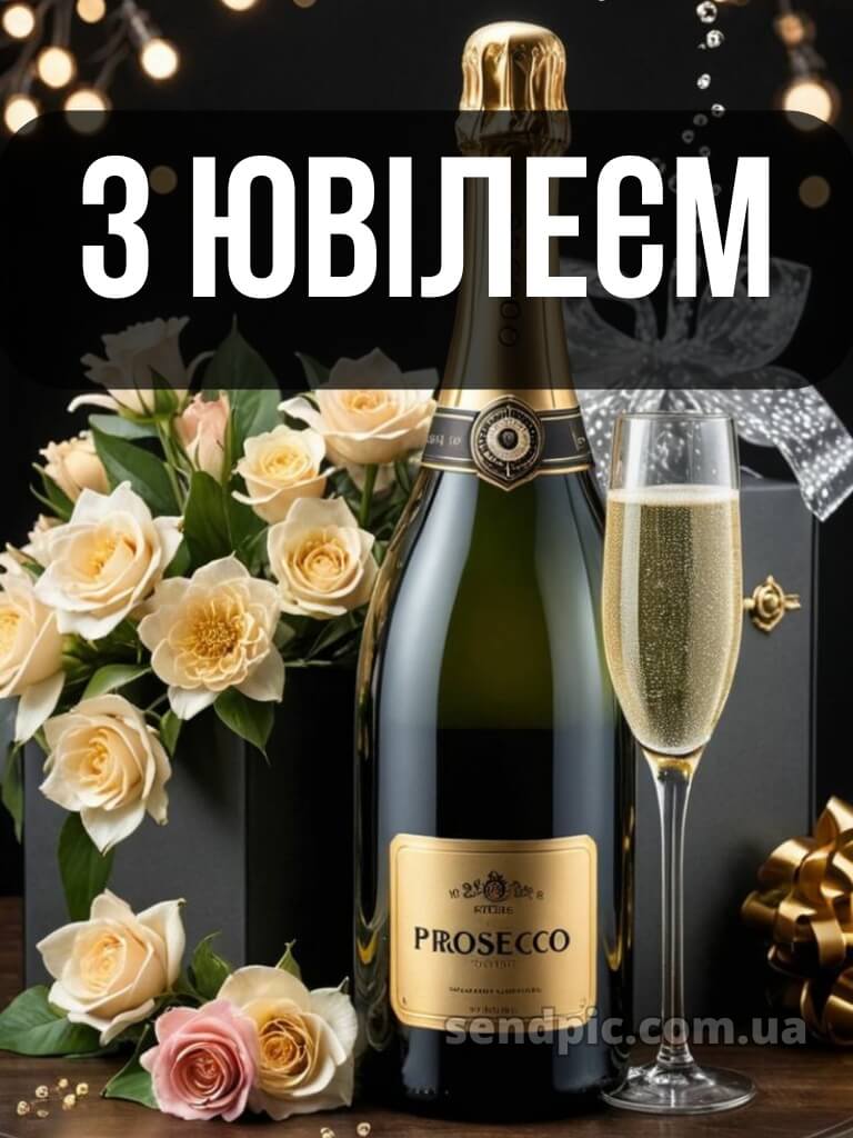 Картинка з ювілеєм жінці 15
