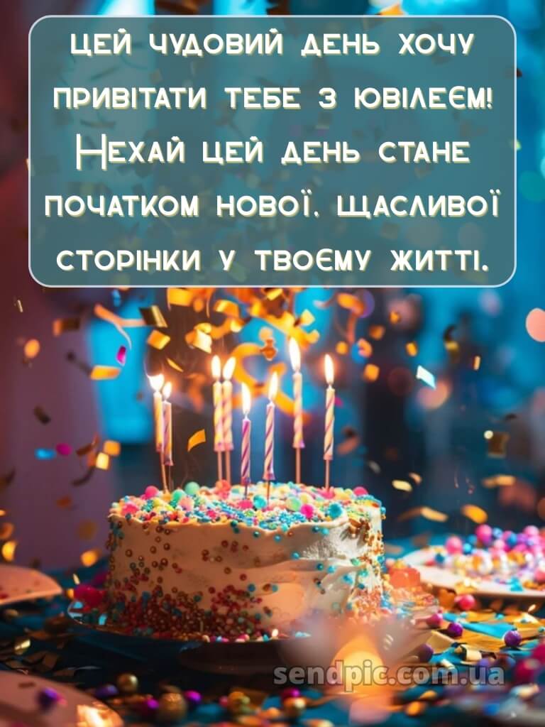 Привітання з днем народження жінці з ювілеєм 9