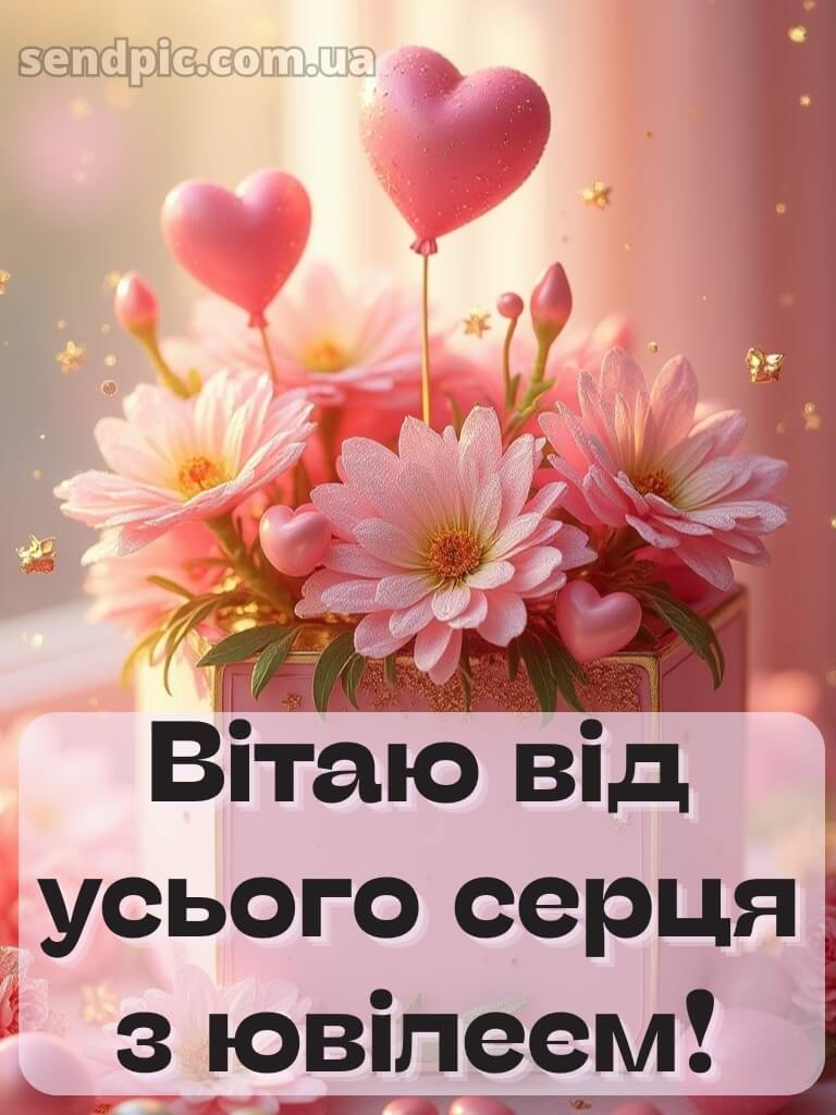 Привітання з ювілеєм жінці 9
