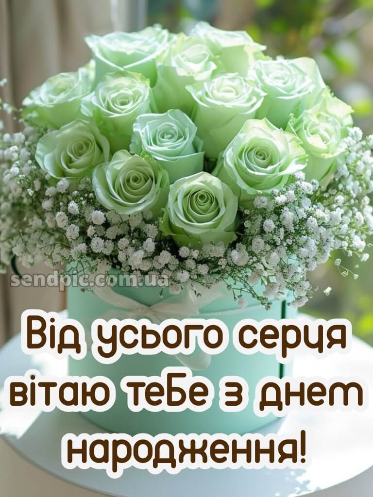 Троянди рози шикарный з днем народження 24