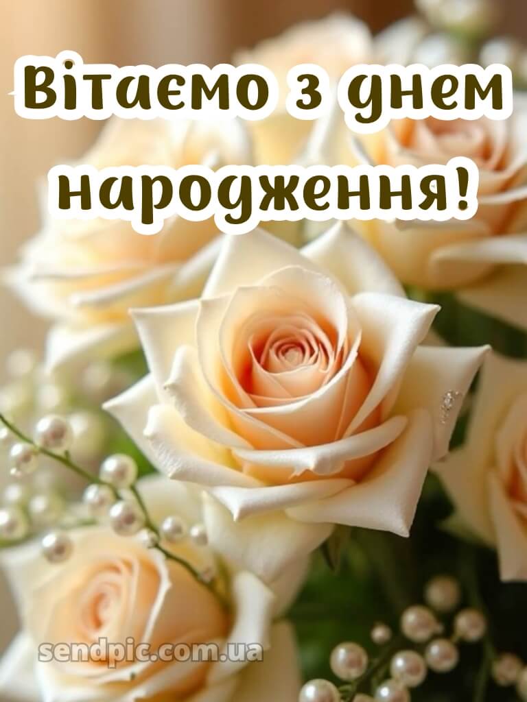 Троянди шикарні букети з днем народження 19