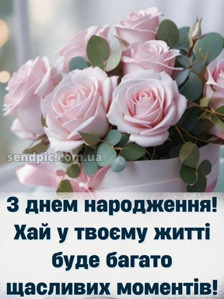 Троянди з днем народження 24