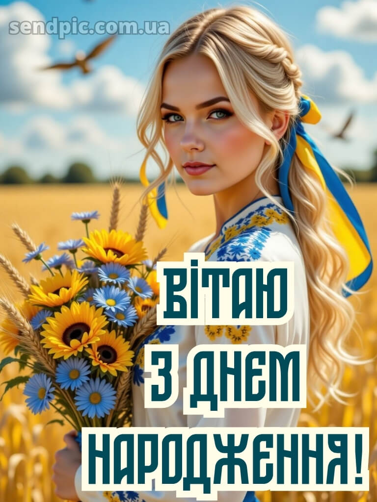 Чоловікові чоловіку патріотичне привітання з днем народження 19