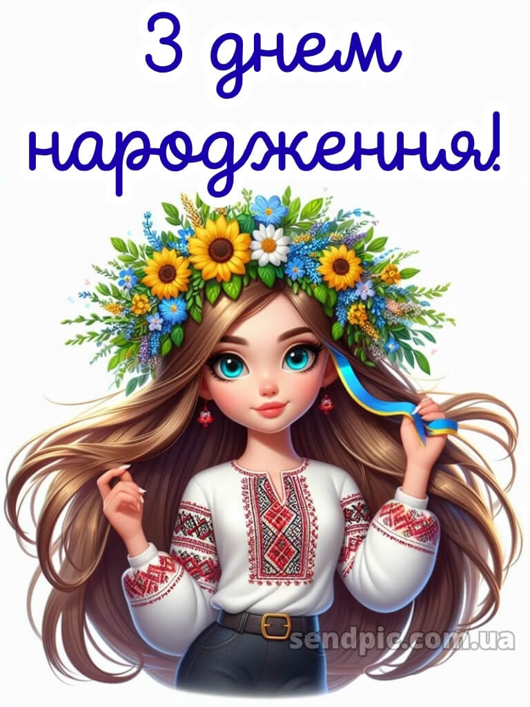 Чоловіку українському стилі патріотичне привітання з днем народження 17