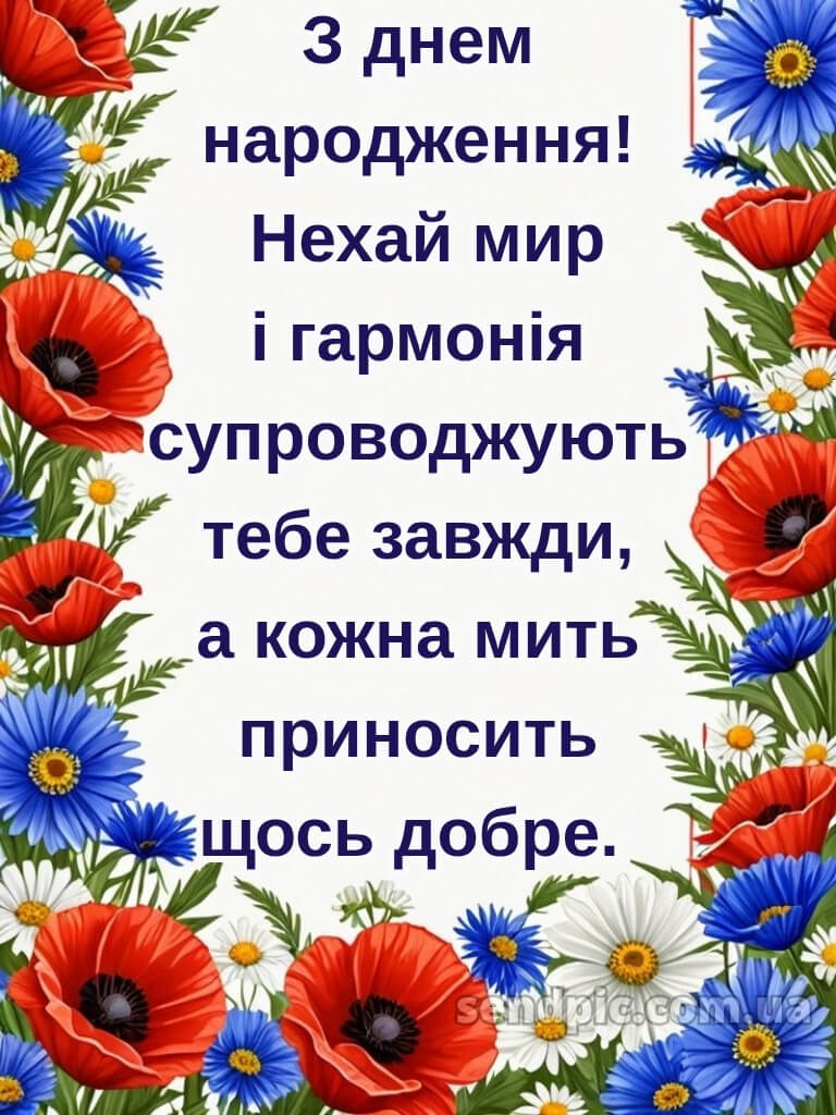 Чоловіку українському стилі патріотичне привітання з днем народження 18