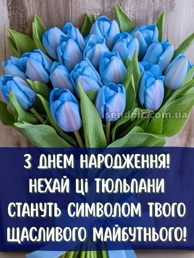 Ніжні тюльпани з днем народження тюльпани 19
