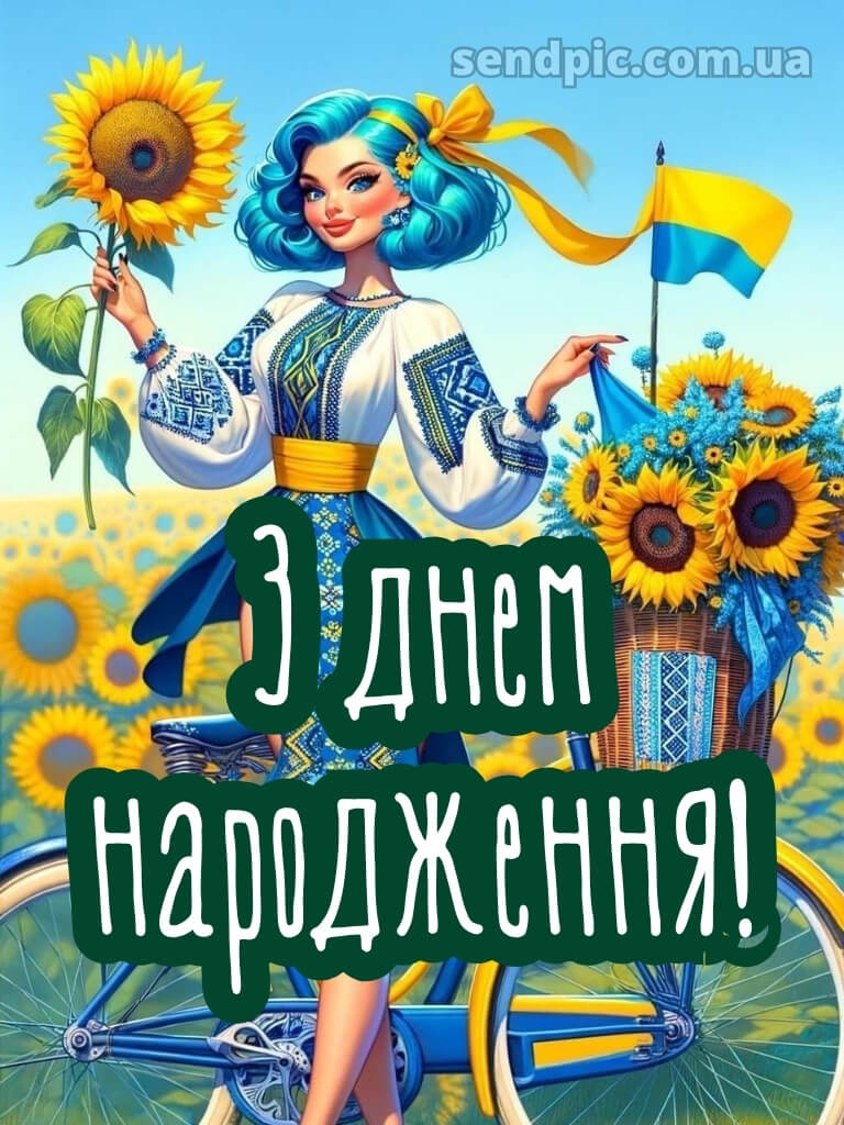 Патріотичне привітання з днем народження мужчині 25