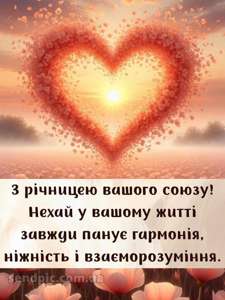 Привітання з річницею весілля картинки 16