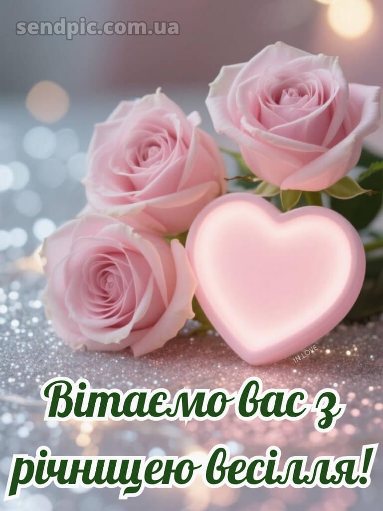 Привітання з річницею весілля картинки 28