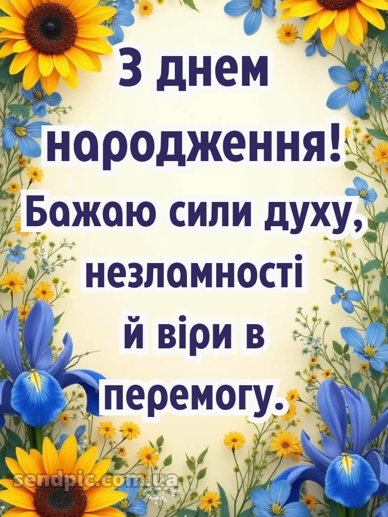 З днем народження патріотичне 19