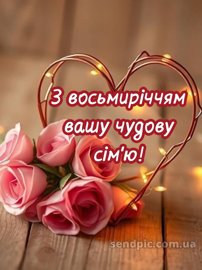 8 років весілля картинки українською 27