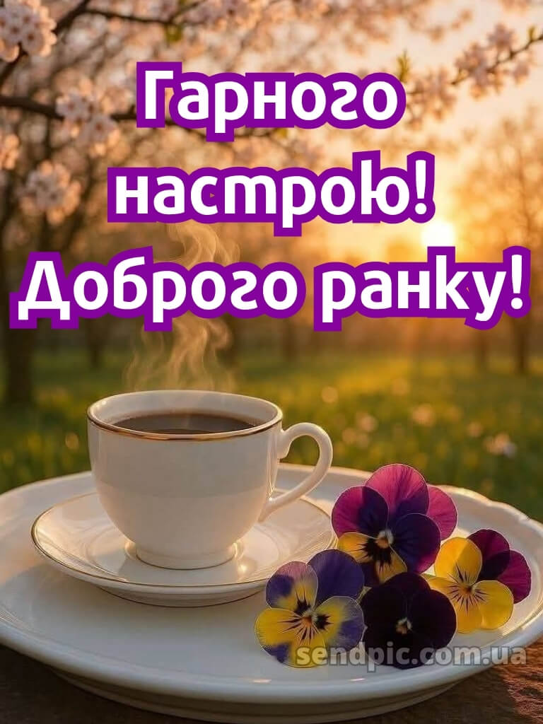 Гарного настрою доброго ранку гарного дня 21