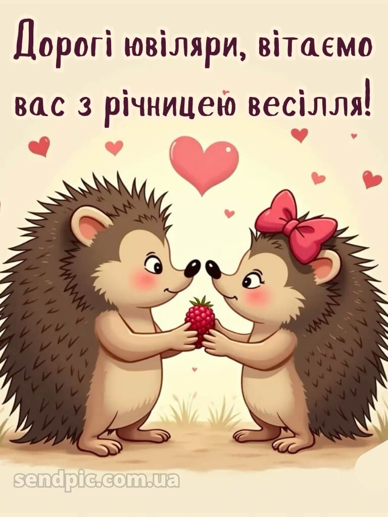 Прикольні картинки з річницею весілля 19