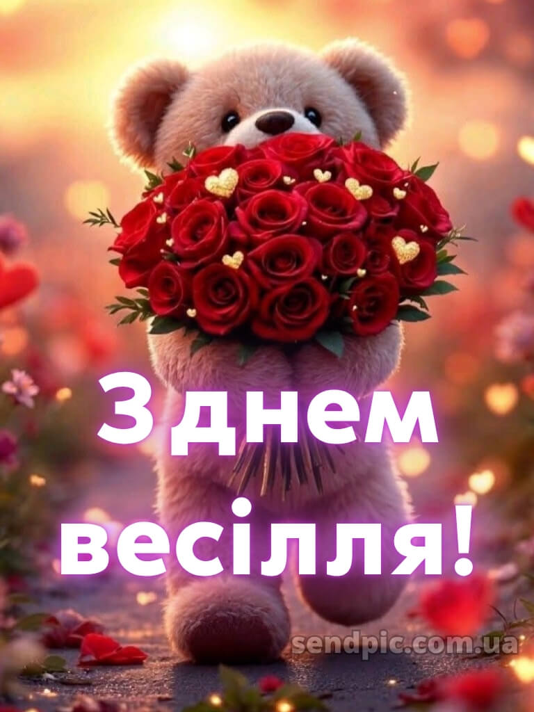 Привітання з днем весілля - картинки 17