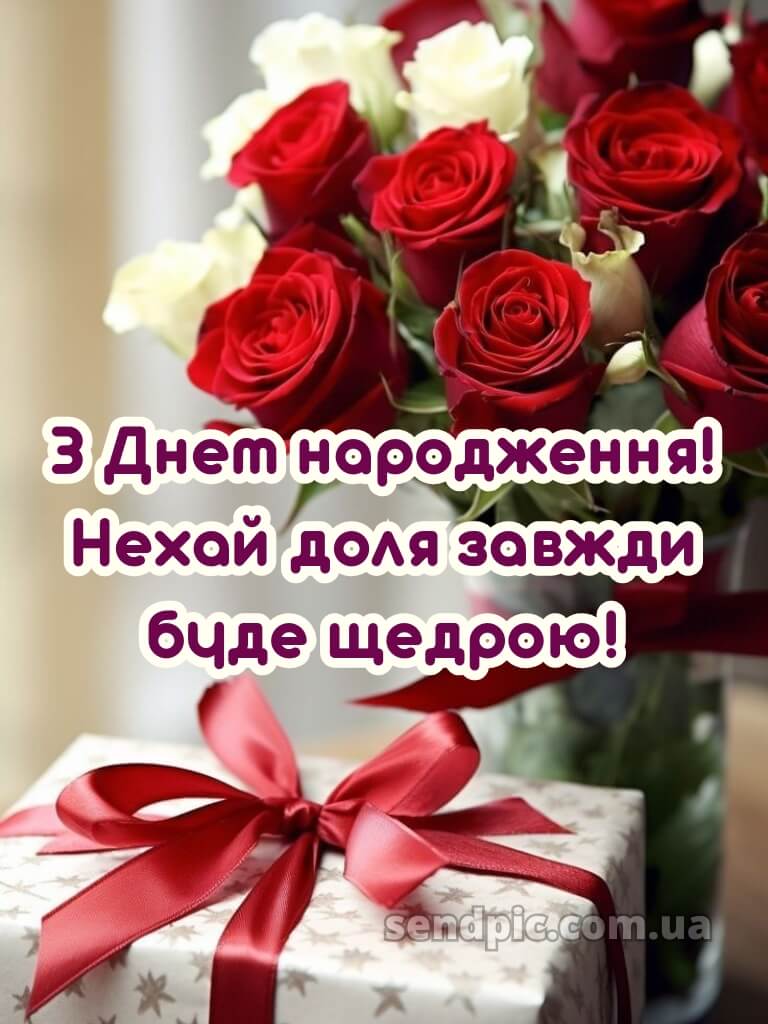 Букети жінці вишукані листівки з днем народження 25