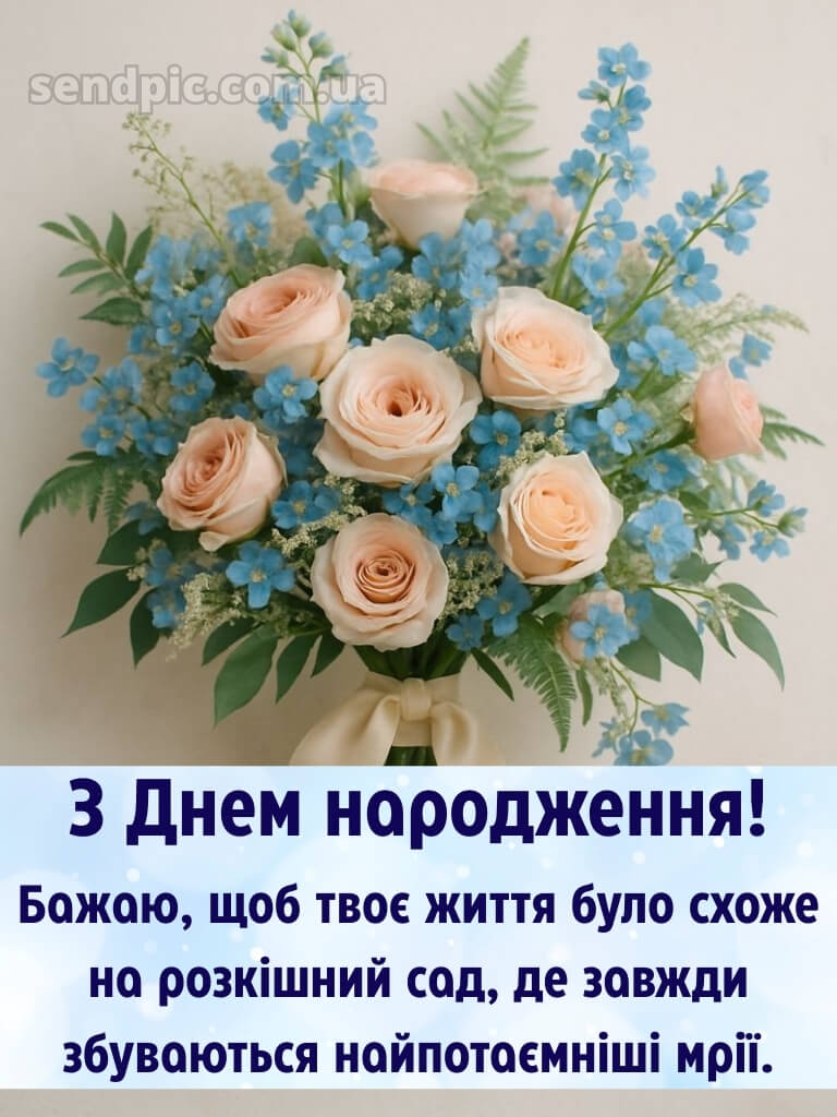 Букети жінці вишукані листівки з днем народження 27
