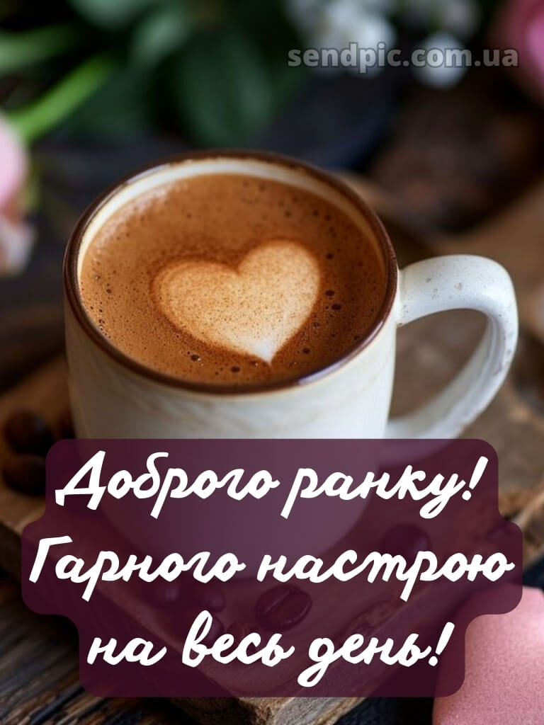 Доброго ранку, гарного настрою на весь день смс 28