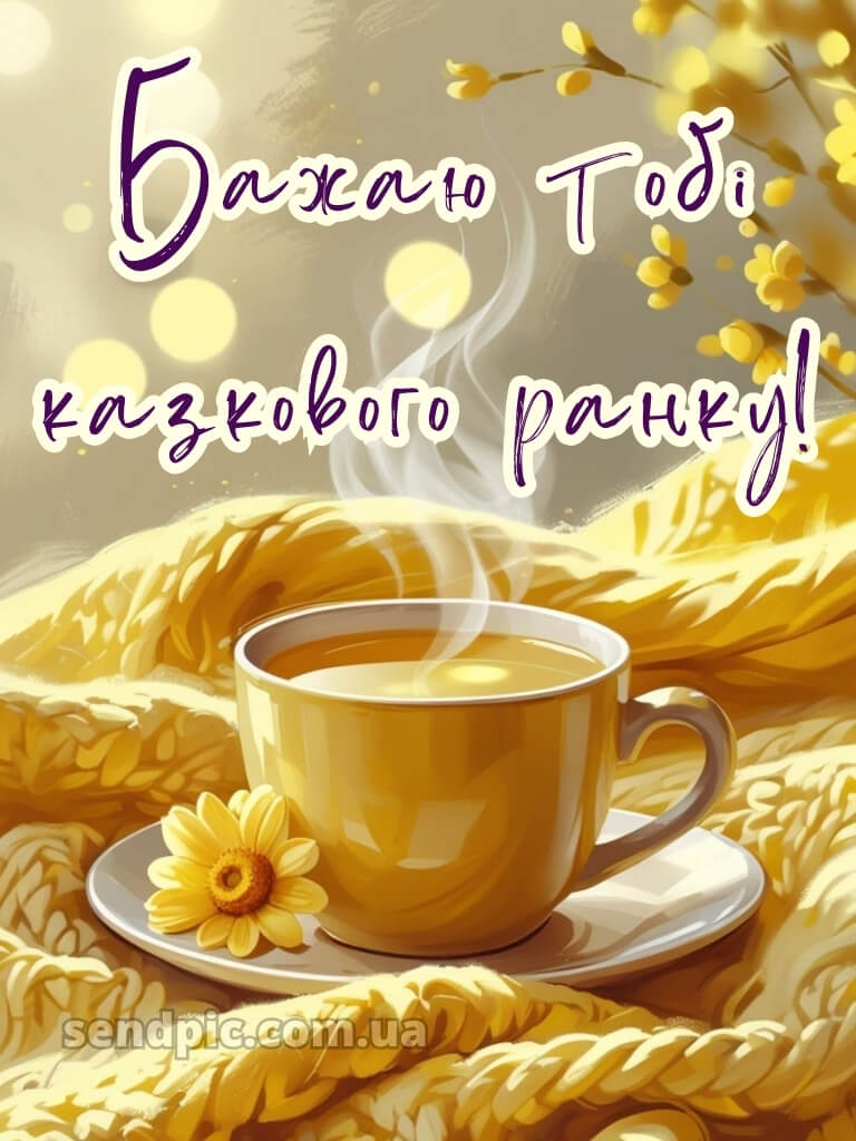 Доброго ранку, гарного настрою на весь день смс 18