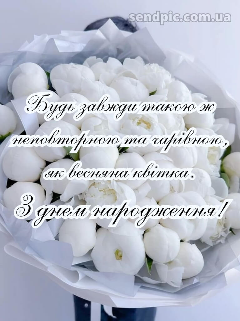 Квіти привітання вишукані листівки з днем народження 16