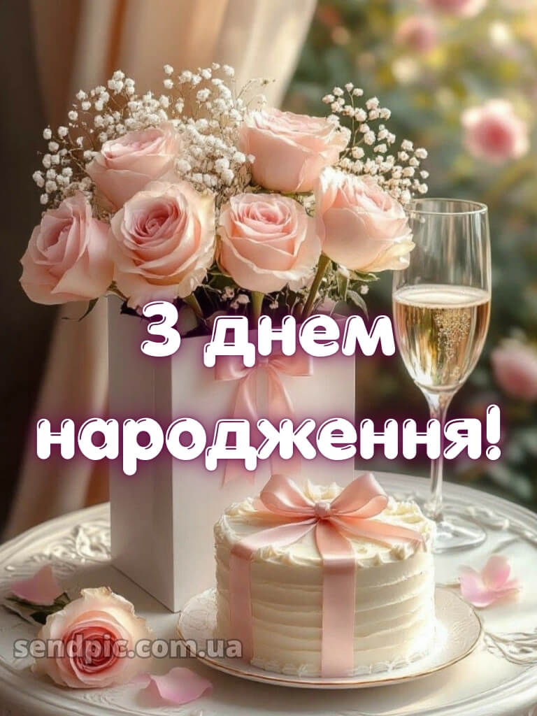 Вишукані листівки з днем народження жінці 16