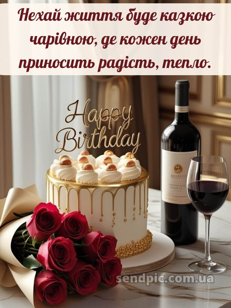 Для жінок жінці вишукані листівки з днем народження 28