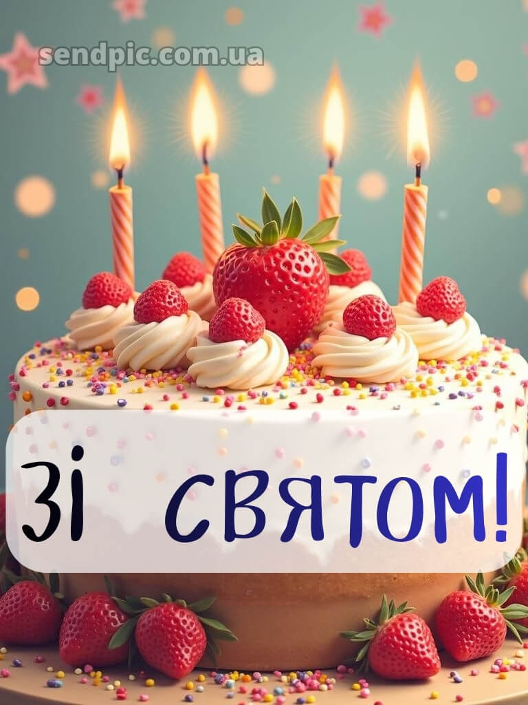 Картинка з днем народження 21