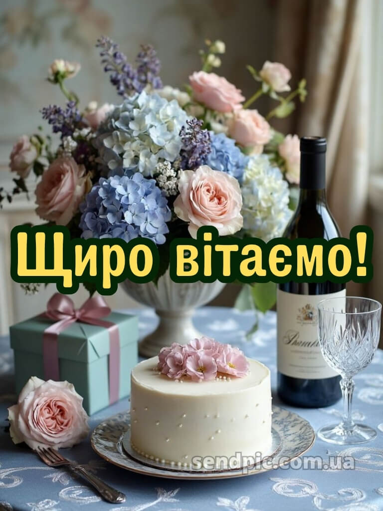 Картинка з днем народження жінці 16