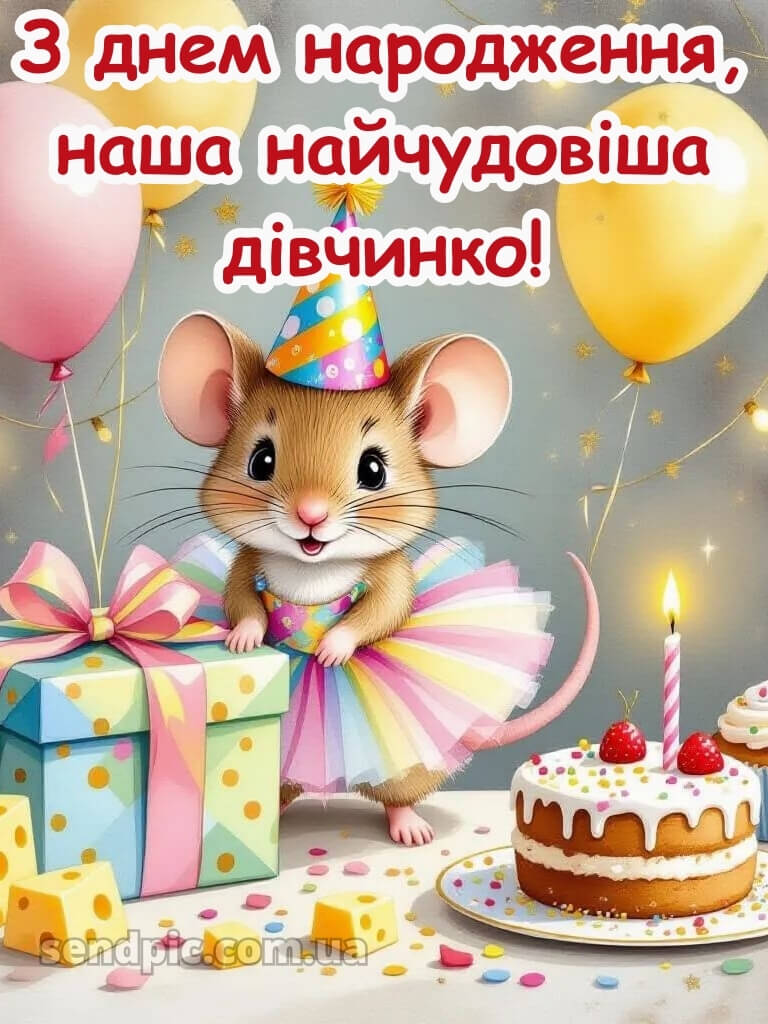 З днем народження дівчинку картинки 17