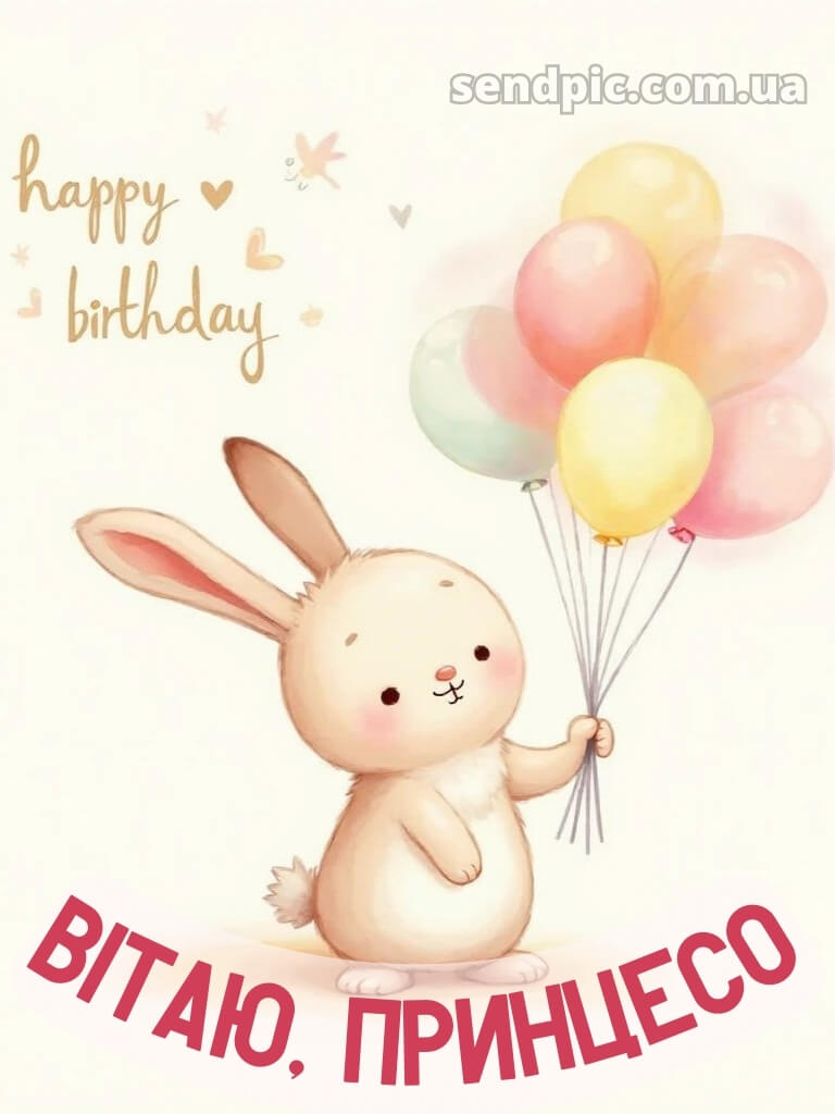 З днем народження дитячі картинки 29