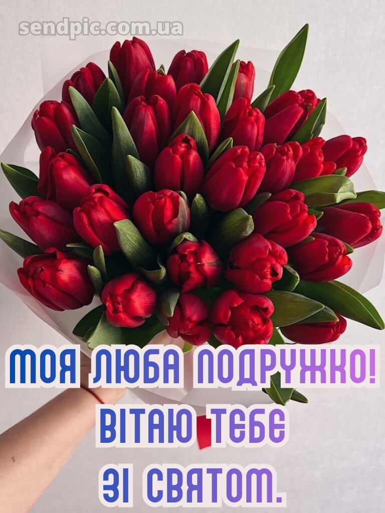 Привітання з днем народження подрузі 24