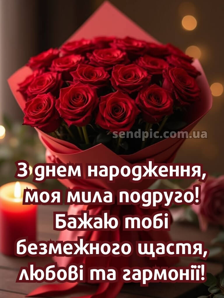 З днем народження подрузі 21